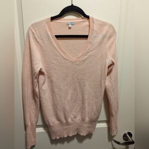 V-neck cashmere sweater